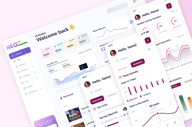 MaxSales CRM Dashboard - Final Design